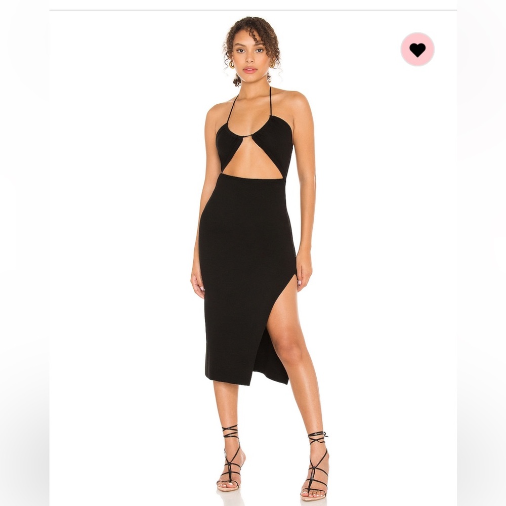 NBD Greta cut out dress in black. Size small. Worn once!